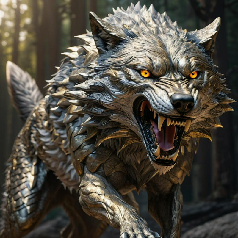 Wolf In The Woods
