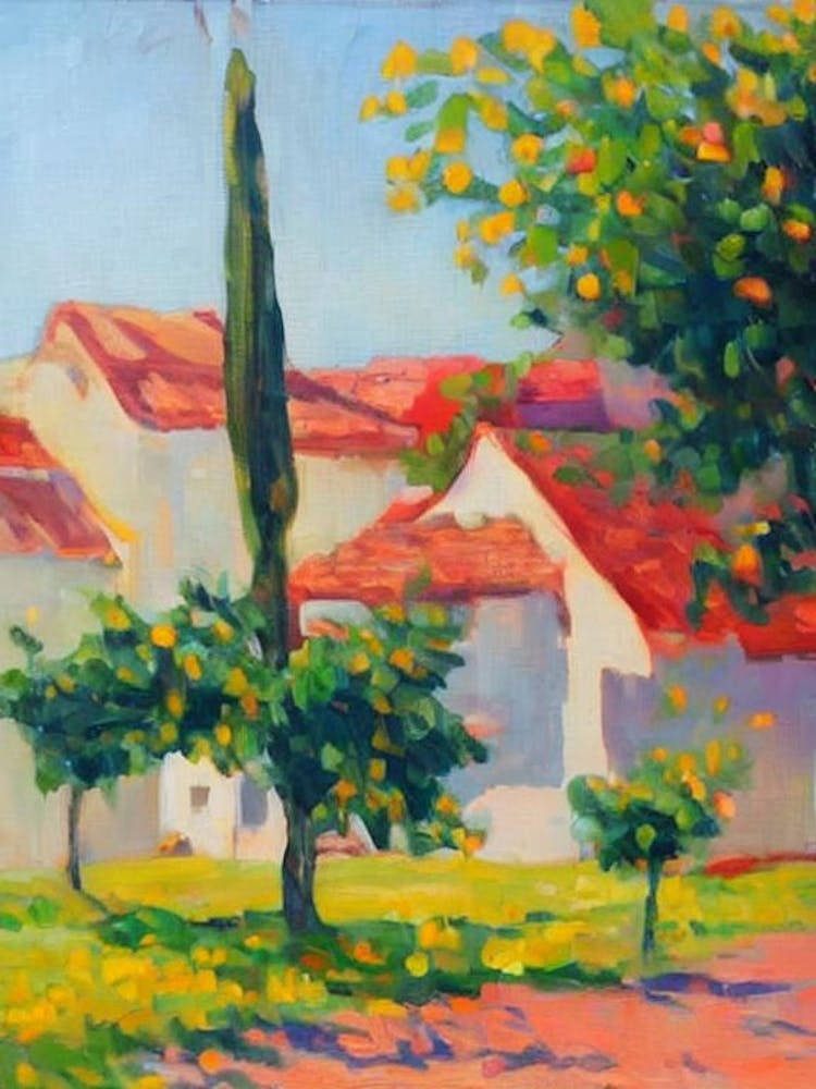 Lemon Tree Watercolour