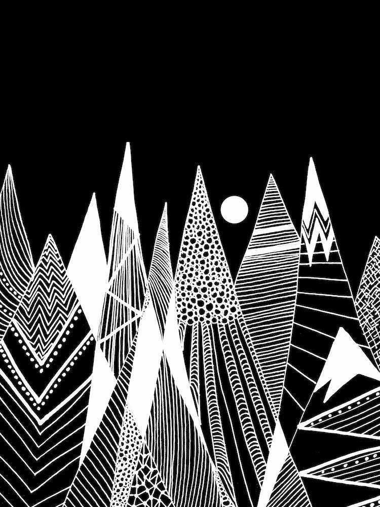 Patterns In The Mountains