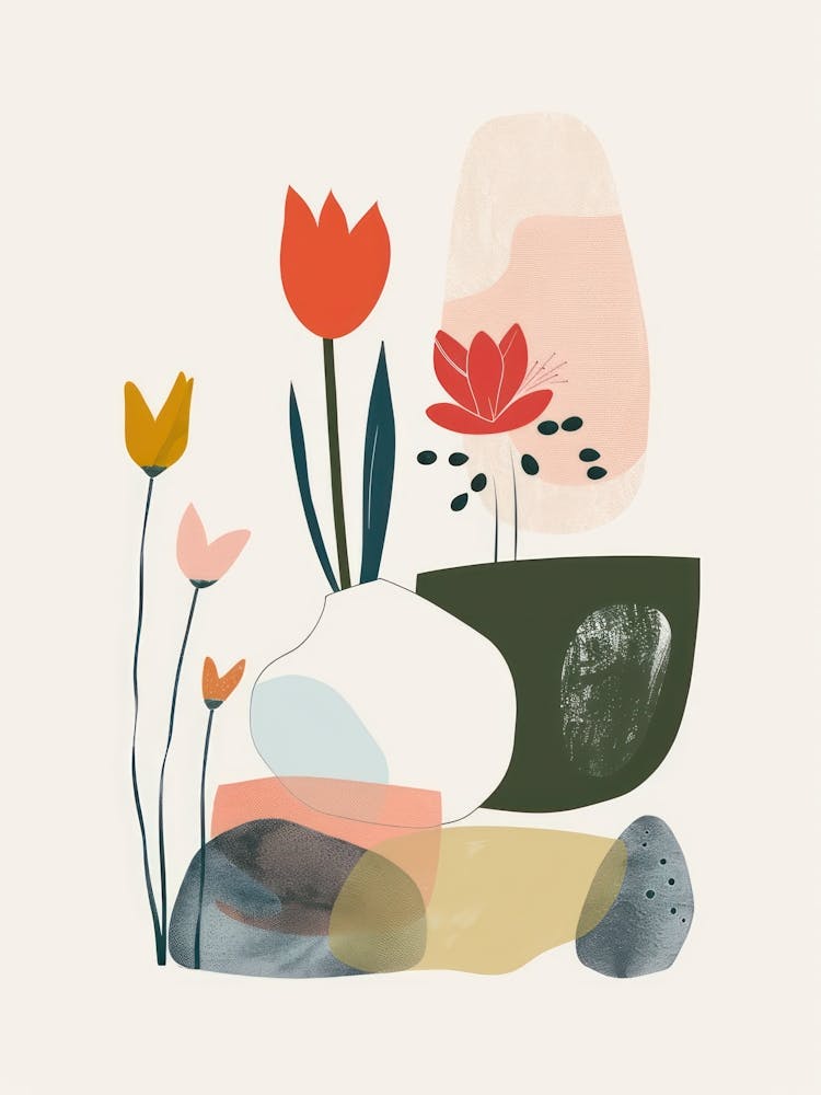 Abstract Objects Collection Flat Illustration 8