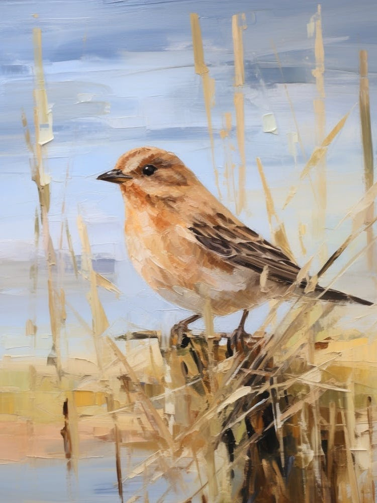 Bird Painting Cowbird 2