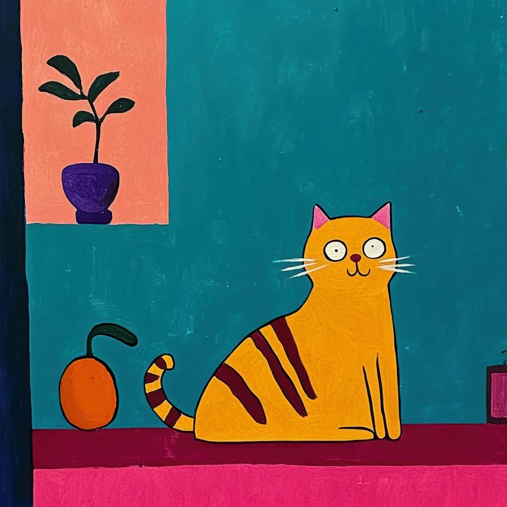 Cat In The Room 4