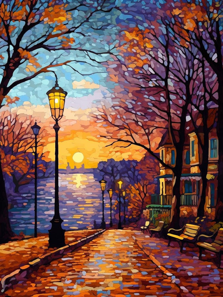 Emirgan Park Pixel Art 11