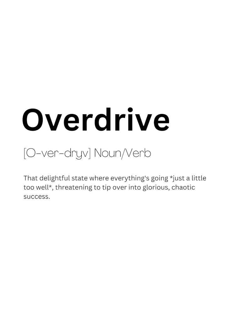 Overdrive Definition Meaning