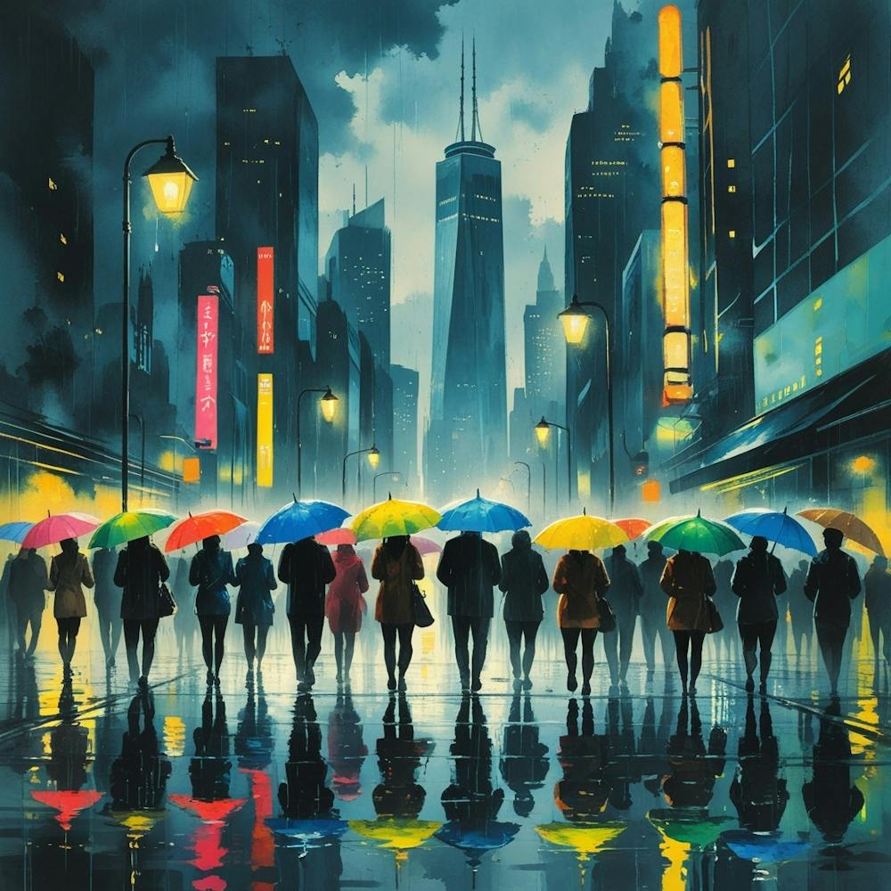 People In The Rain 2