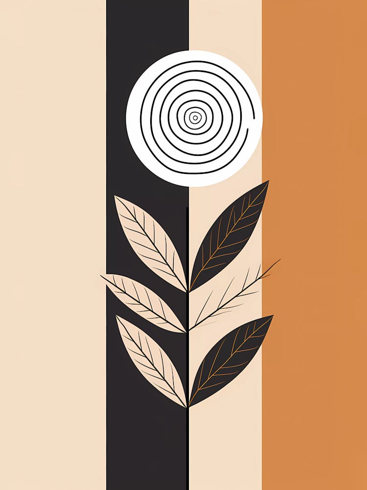 Abstrakte Blume