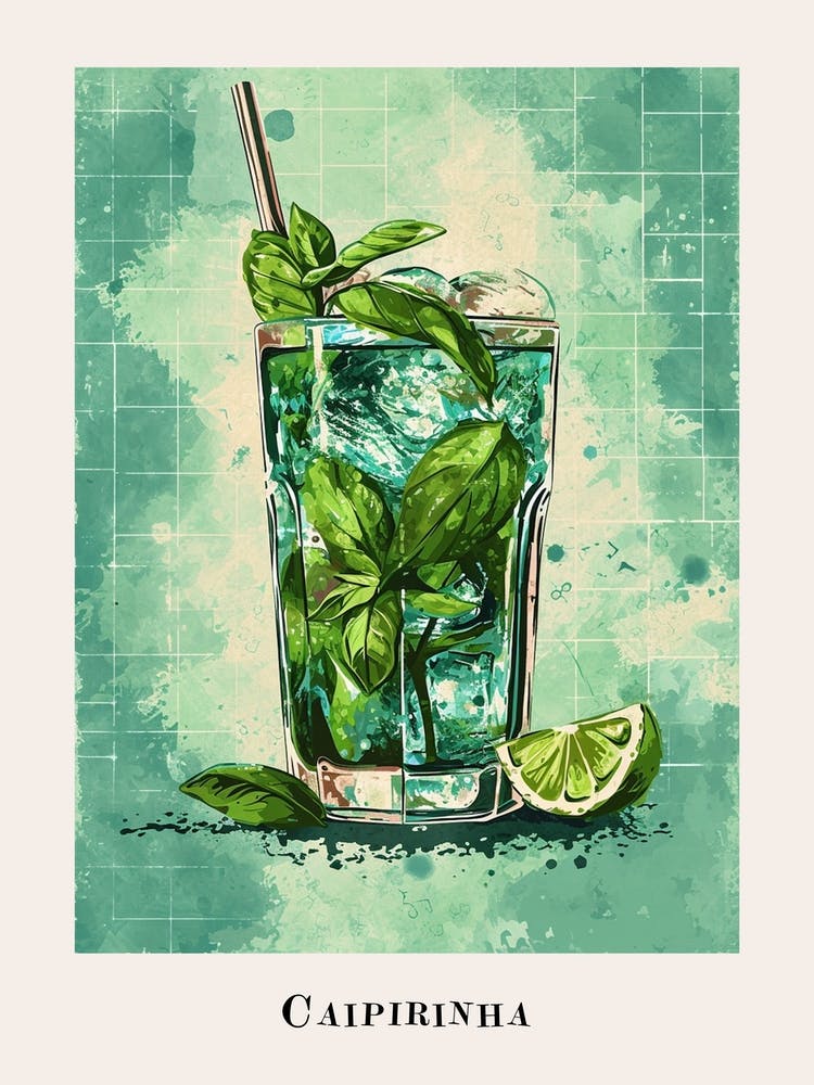 Caipirinha Tile Poster 4