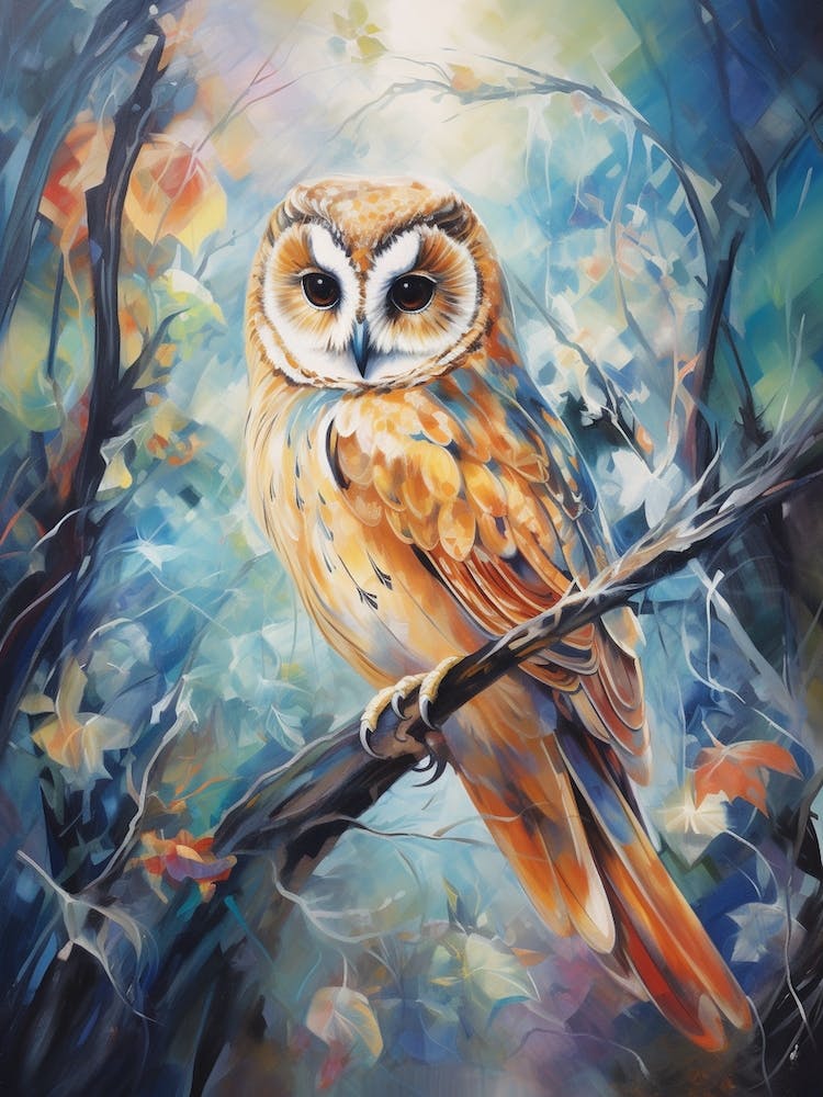 Watercolour Owl