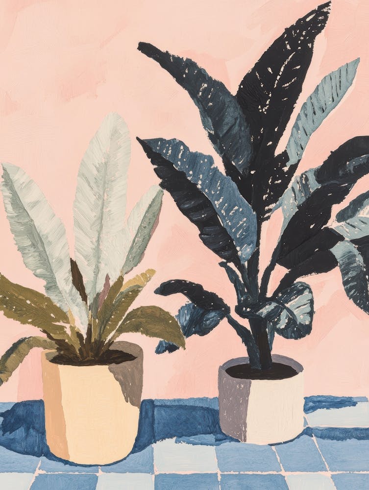 Two Potted Plants 6