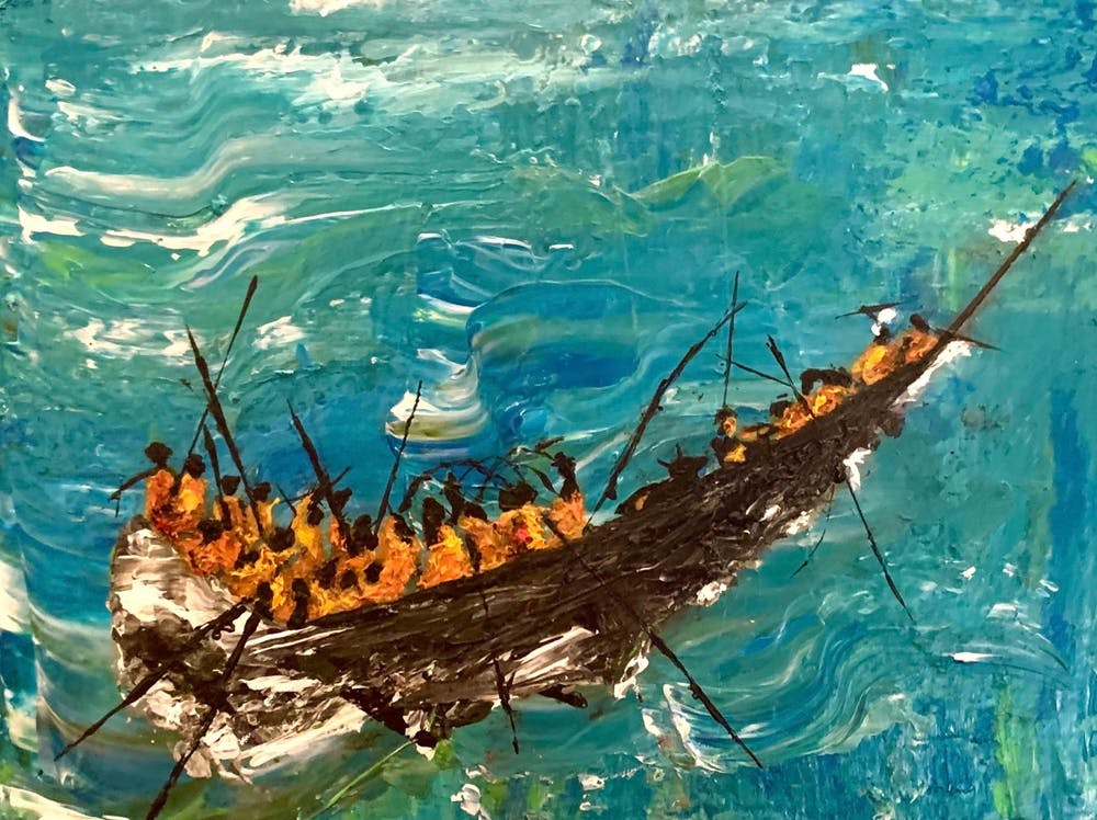 Pueblo At Sea