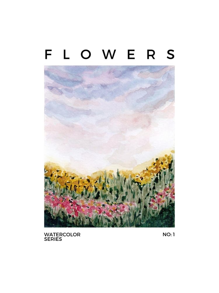 Watercolor Flowers 3