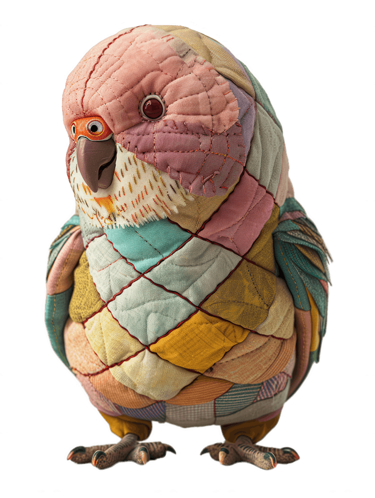 Quilted Budgerigar 7