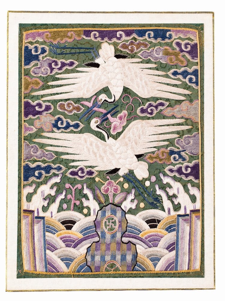 Korean Hyompae Bird Vintage