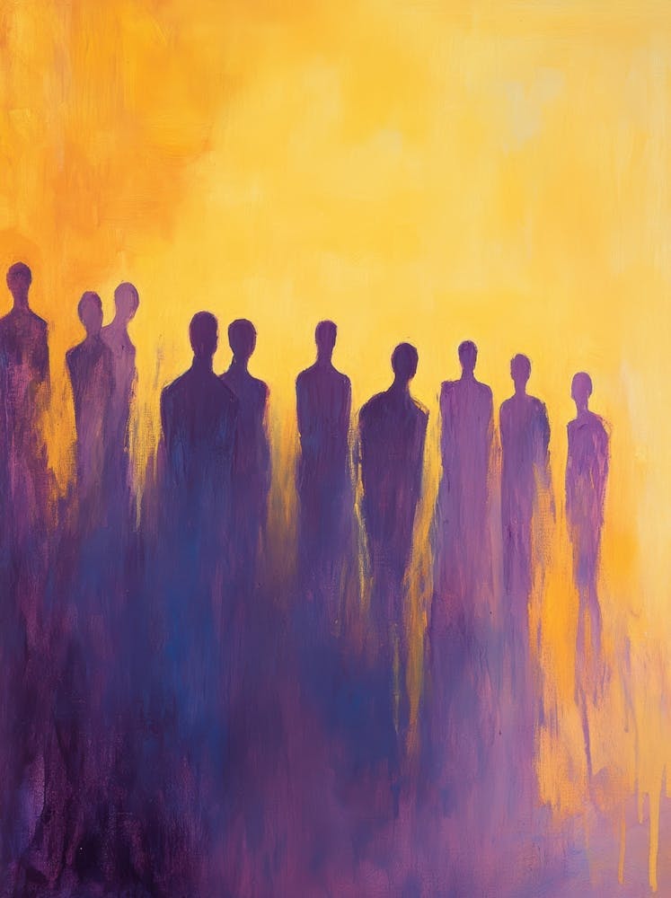 Silhouettes At Sunset 1