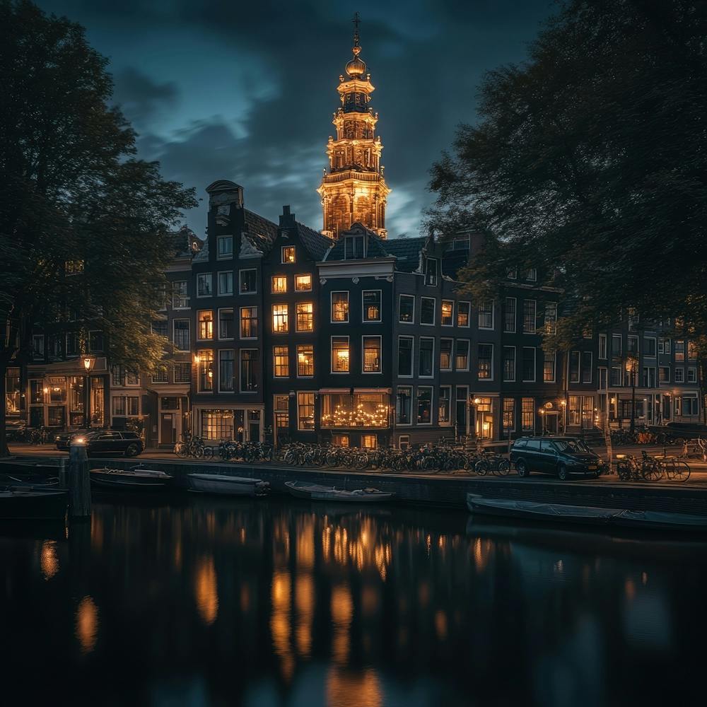 Amsterdam At Night 17