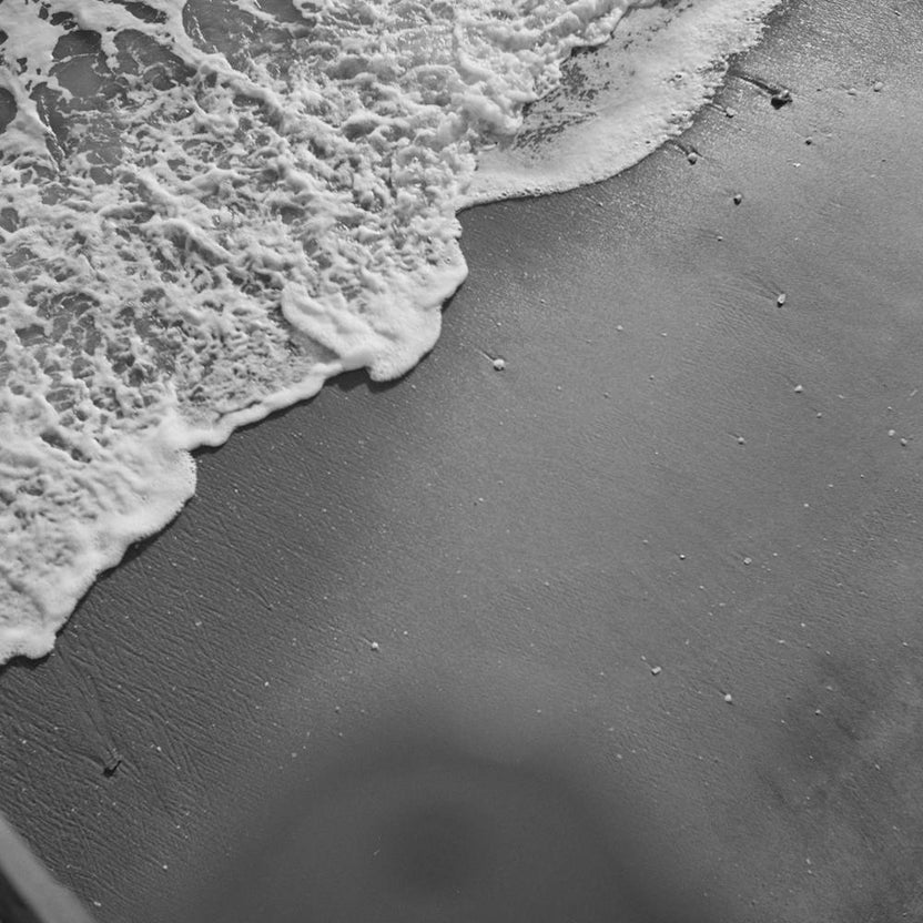 Long Beach, California, Sea Foam, Which Forms As The Waves Break On The Shore By Russell Lee