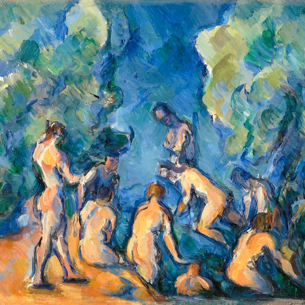 Paul Cezanne Bathers (Baigneurs) 1902 1904