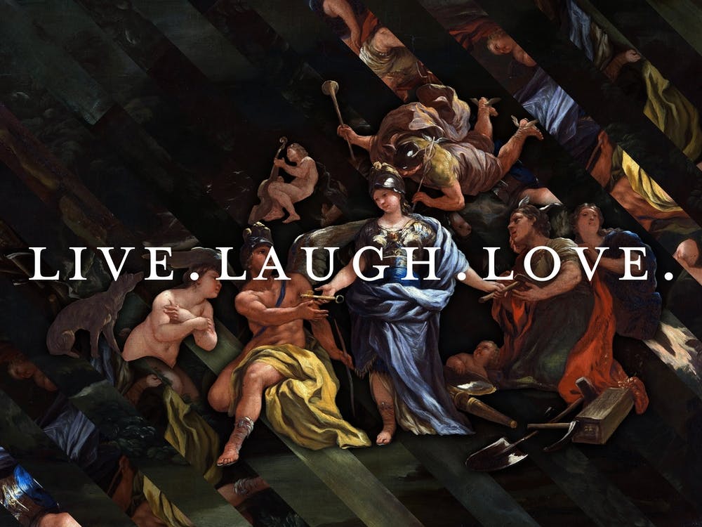 Minerva As Protectress Of The Arts And Sciences by Luca Giordano Revisited