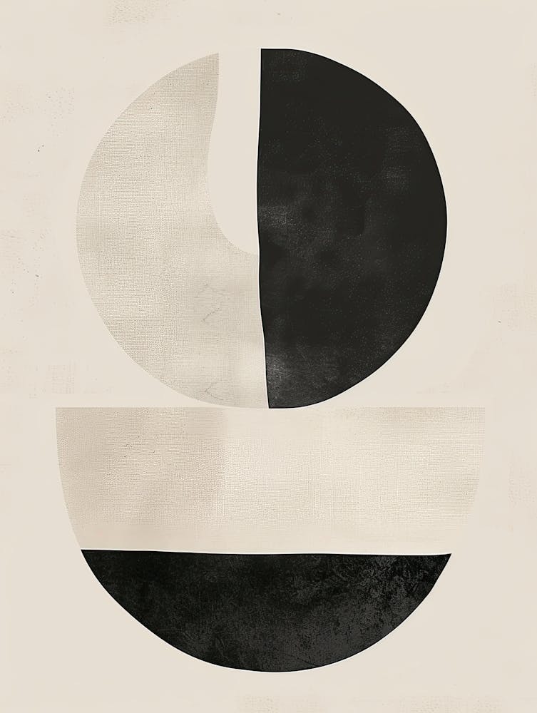 Fragmented Peaks Bauhaus Minimalist