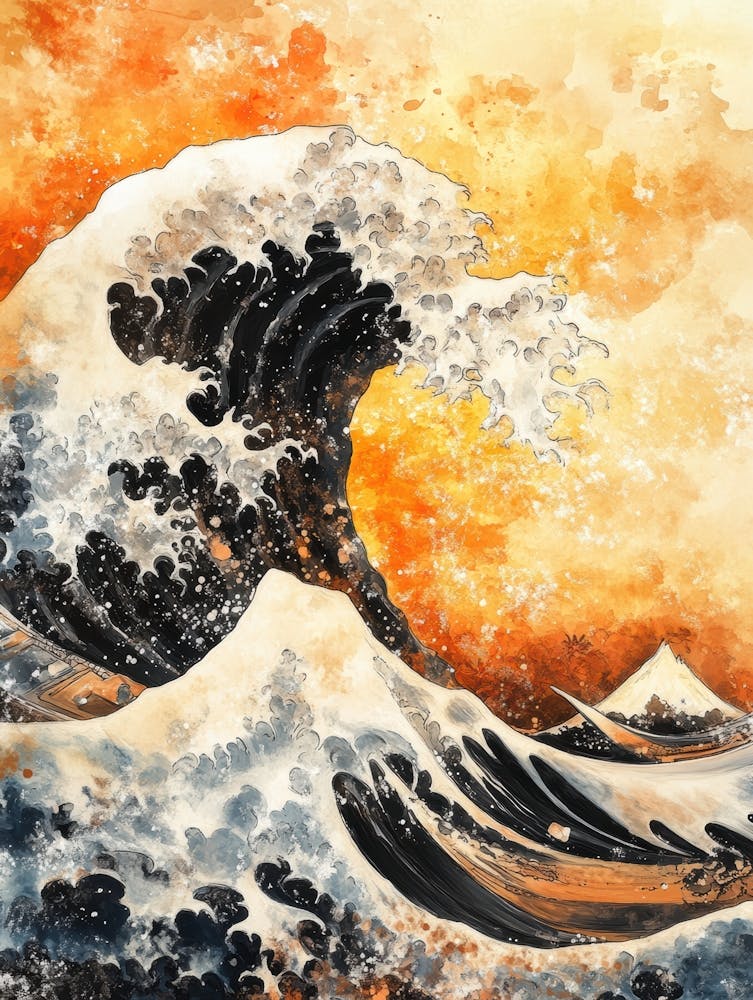 Great Wave Off Kanagawa 13