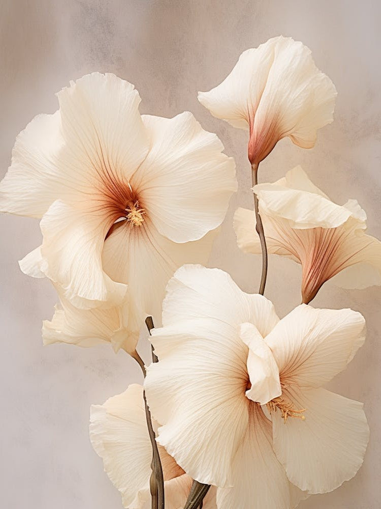 Boho Dried Flowers Hibiscus 2