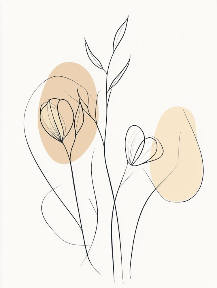 Abstract Floral Painting 6