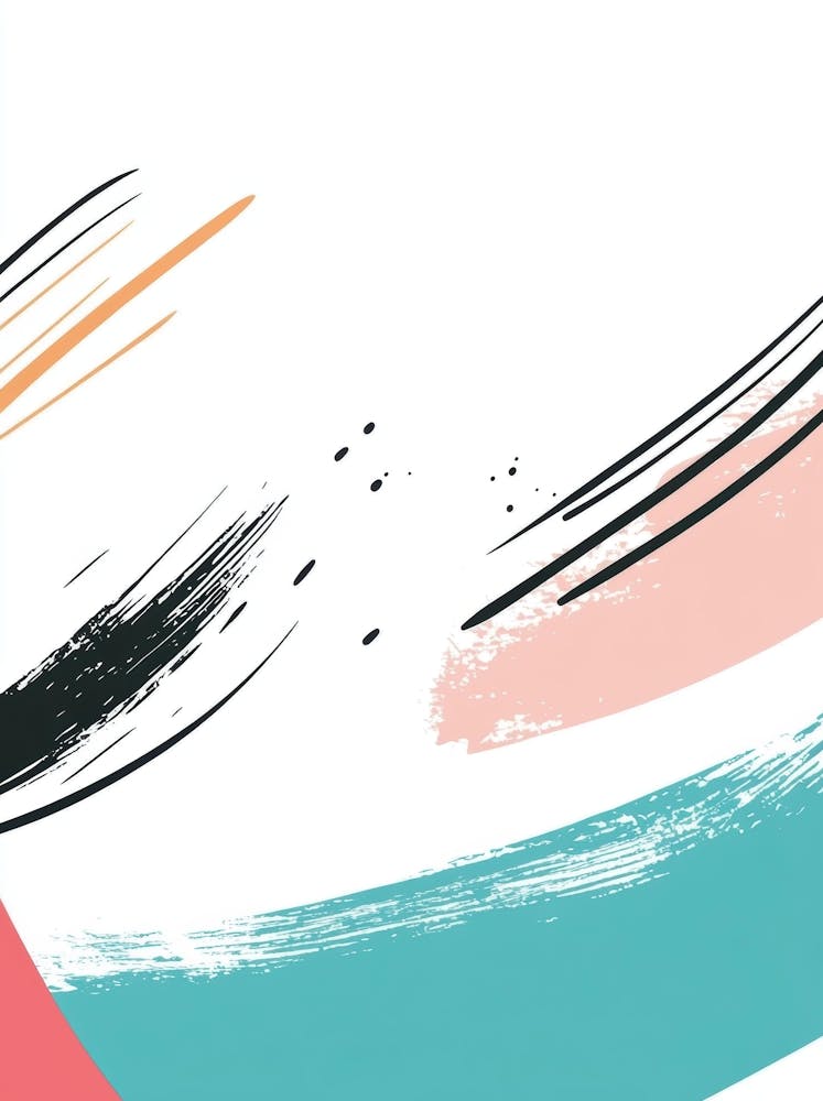 Abstract Brush Strokes 56