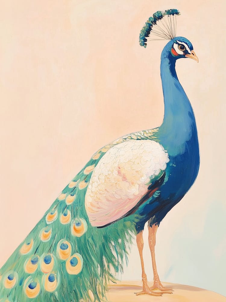 Peacock Painting