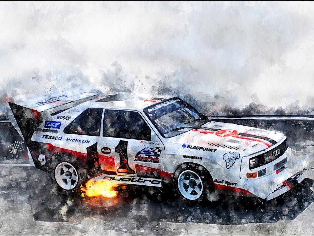 Walter Röhrl, Quattro S1, Pikes Peak