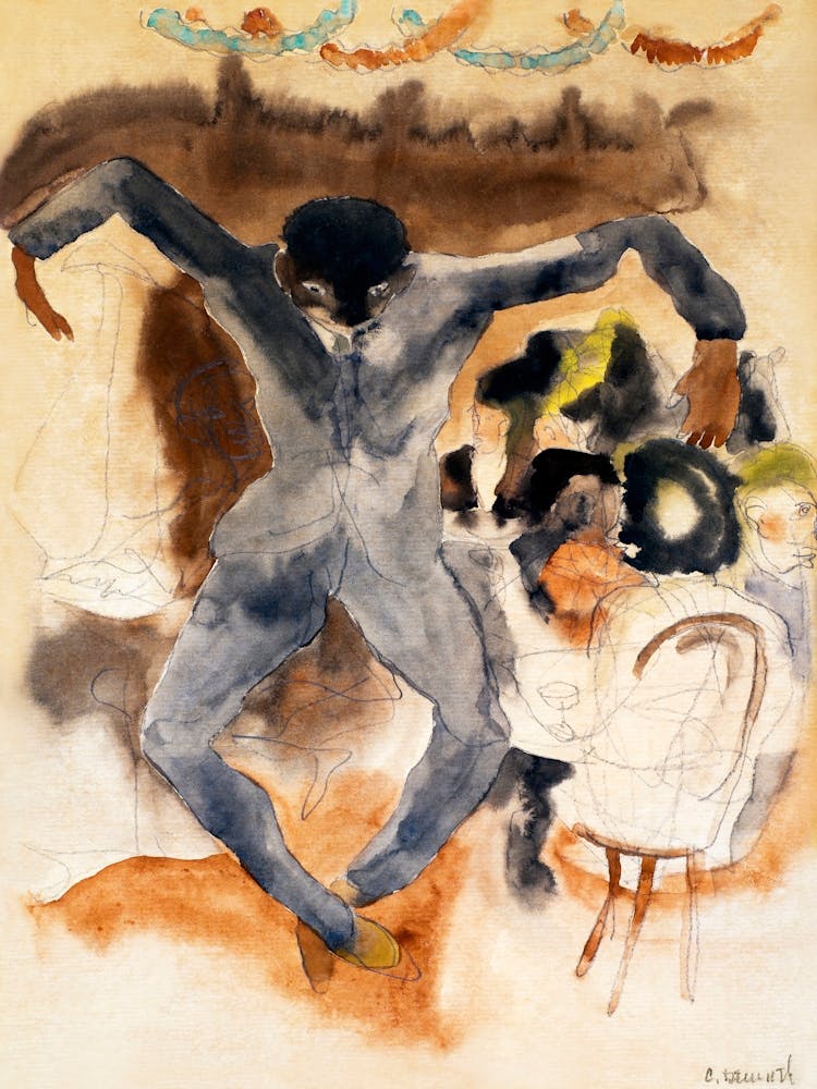 At Marshall S (1917), Charles Demuth