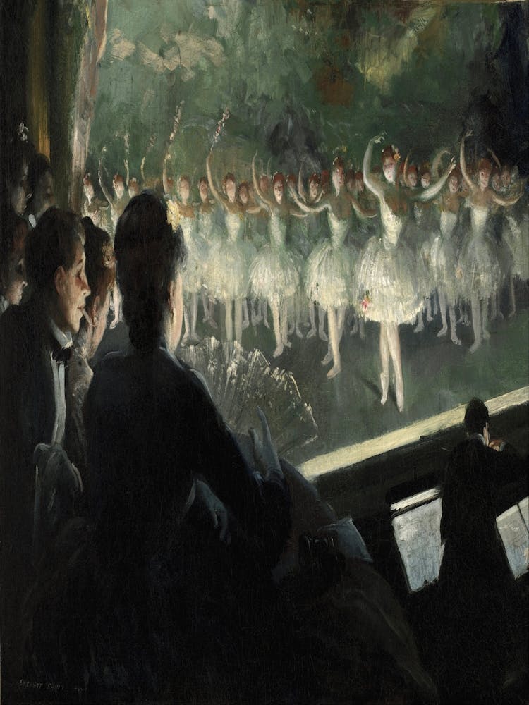Ballet By Edgar Degas