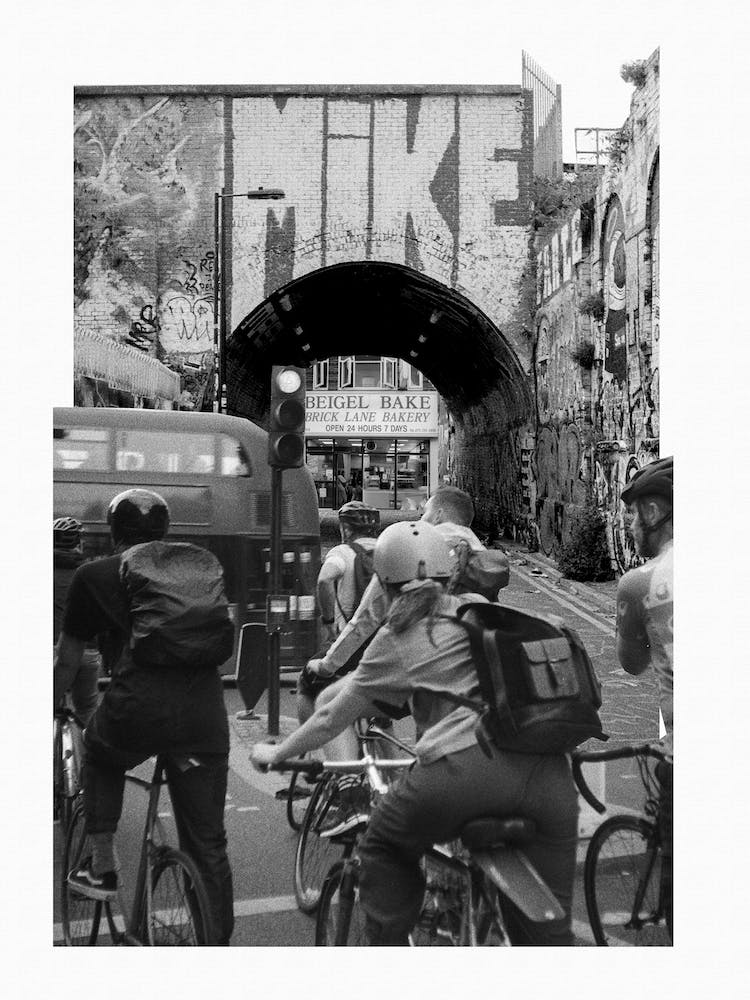 London Street Scene Collage