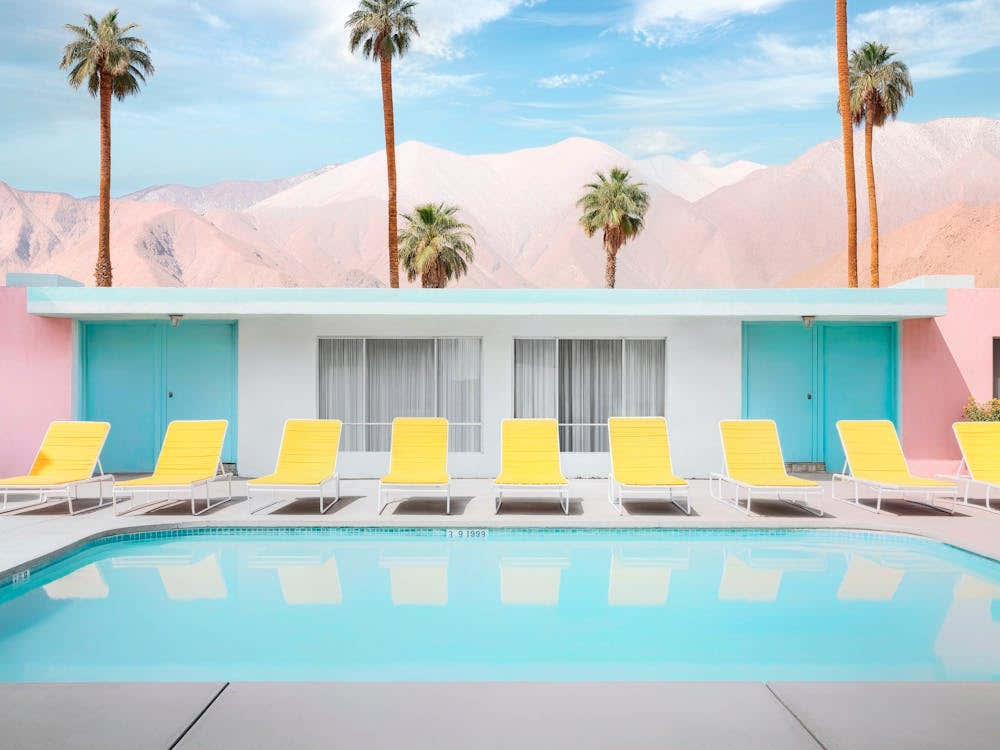 California Dreaming - Palm Springs Pool Day