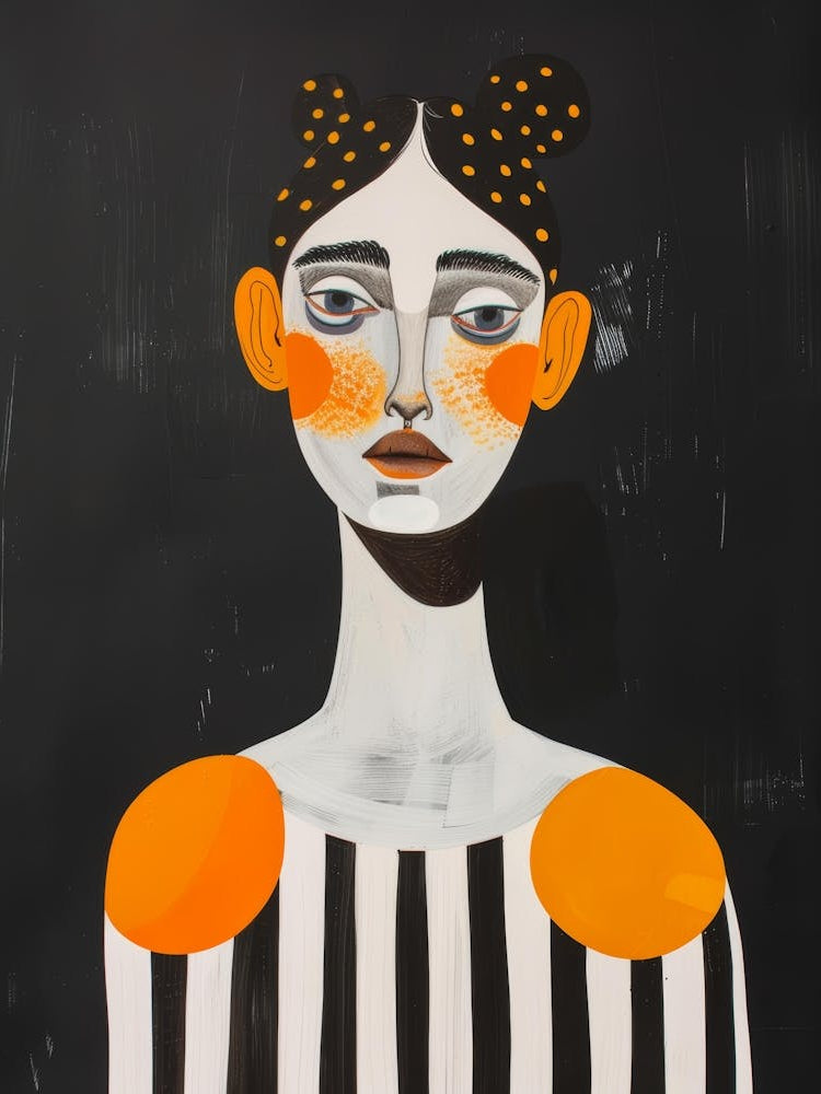 'Black And Orange' 3
