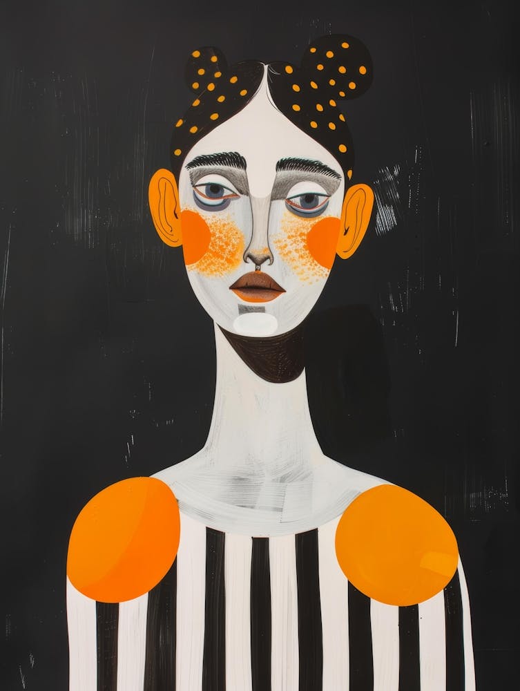 'Black And Orange' 3