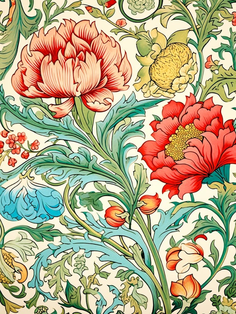 Papier Peint Floral 189