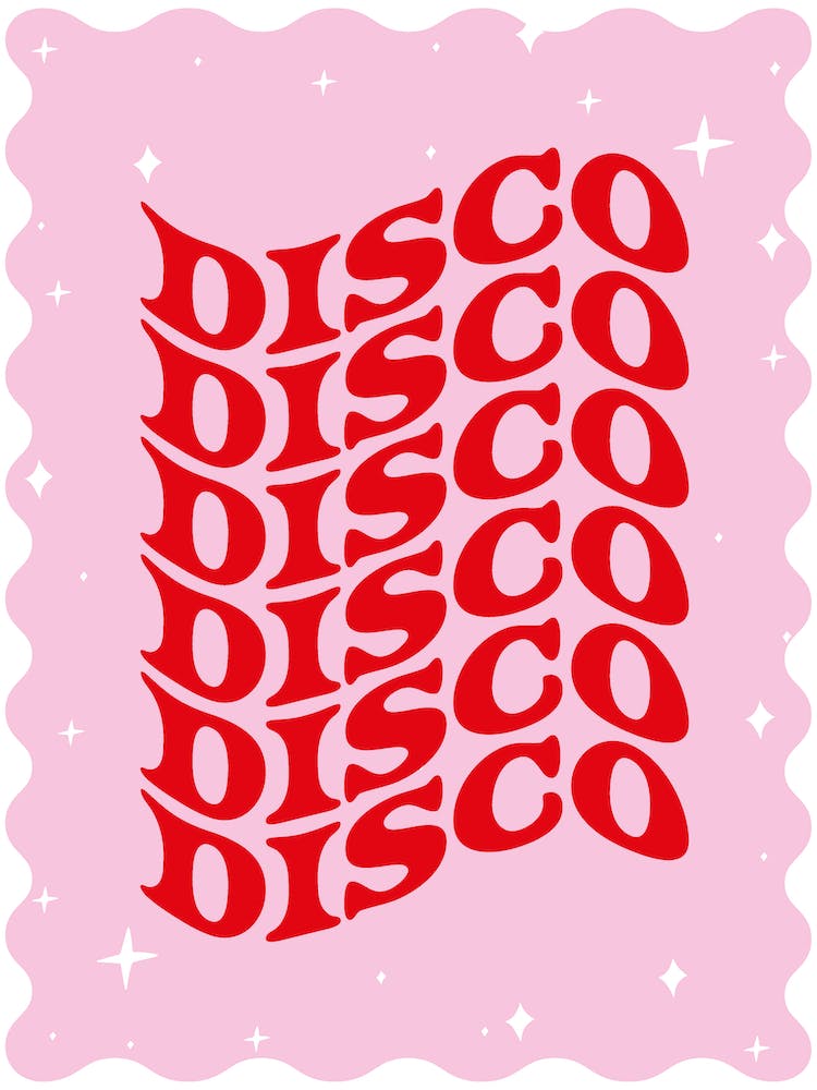 Disco Pink and Red