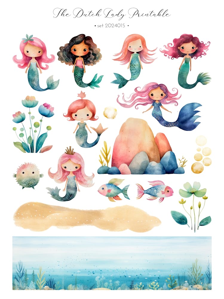 Cute Mermaids 1