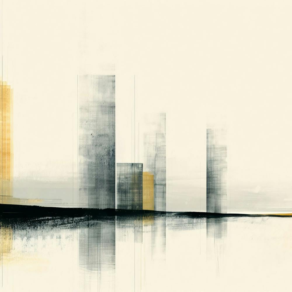 Abstrakte Stadtlandschaft 7