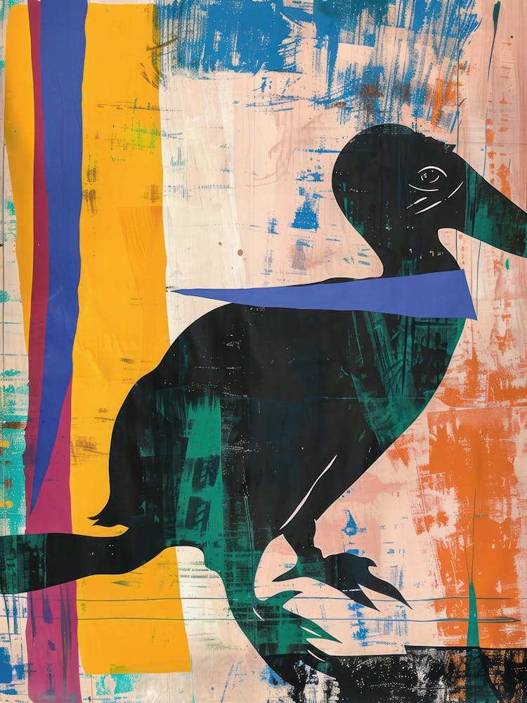 Platypus Duck 1 Cut Out Collage
