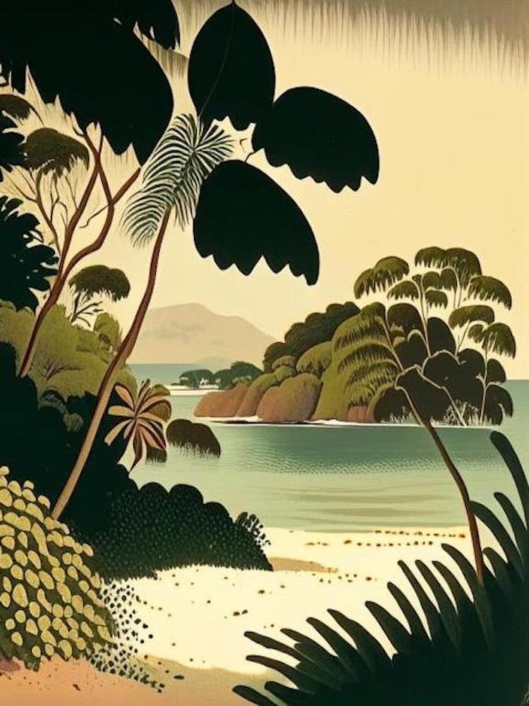 Muri Beach Cook Islands Rousseau Inspired Tropical Destination