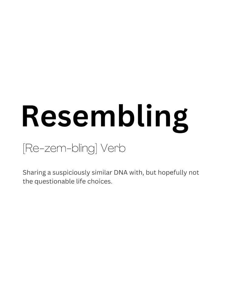 Resembling Definition Meaning