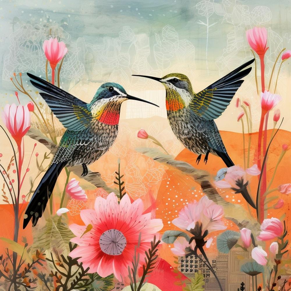 Bird In Nature Hummingbird 3