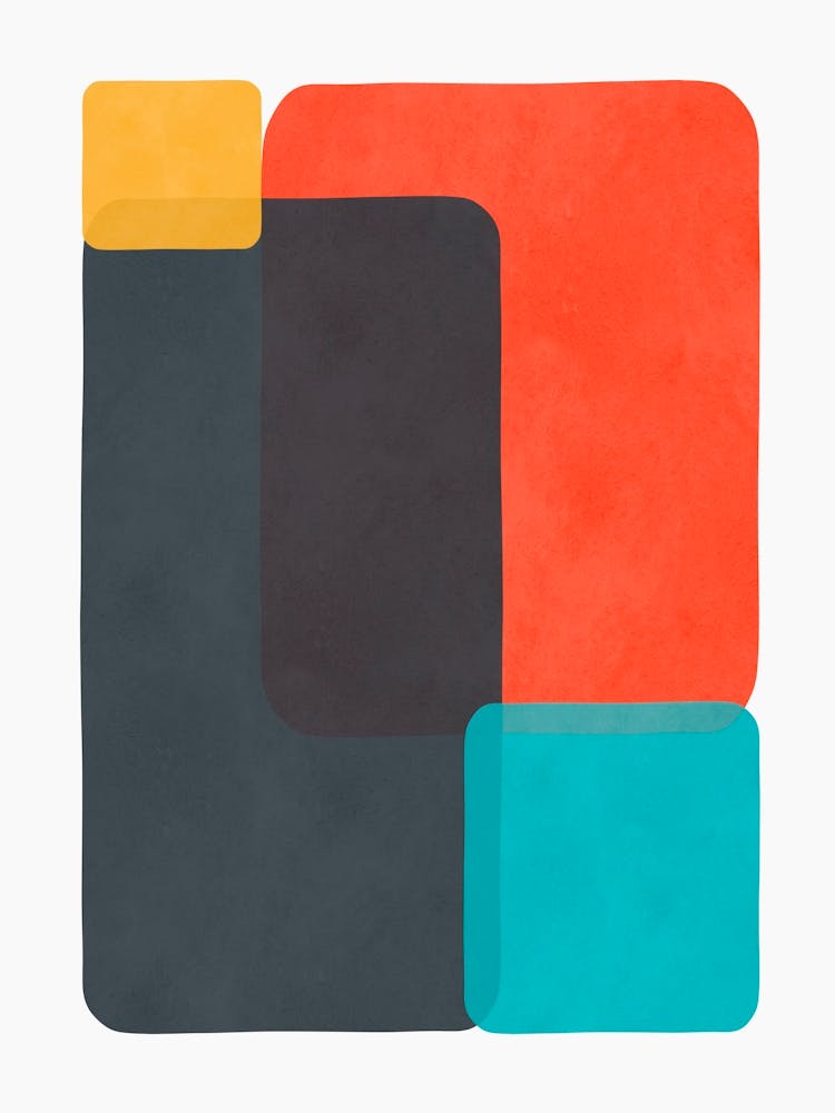 Expressionist and colorful abstract 5