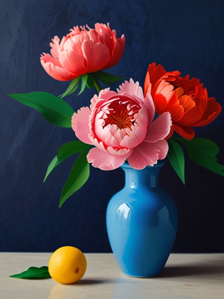 Peonies In A Vase 2