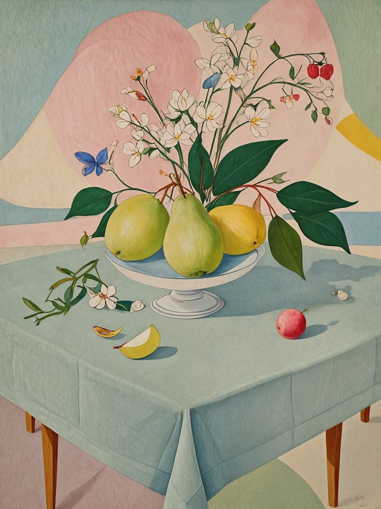 Table With Fruit