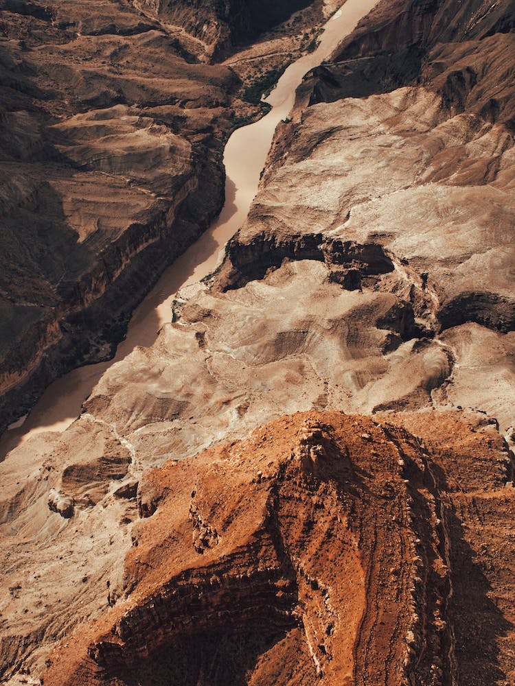Abstract Grand Canyon Landscape