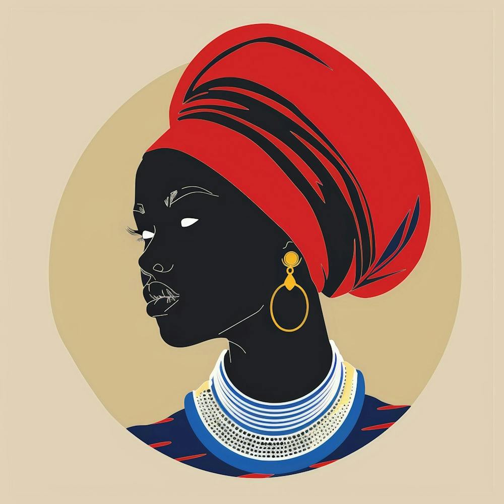 African Woman 132