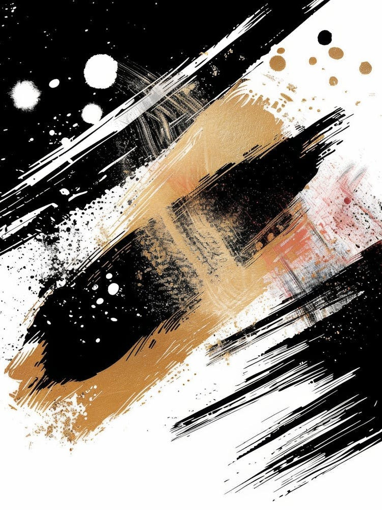 Abstract Brush Strokes 23