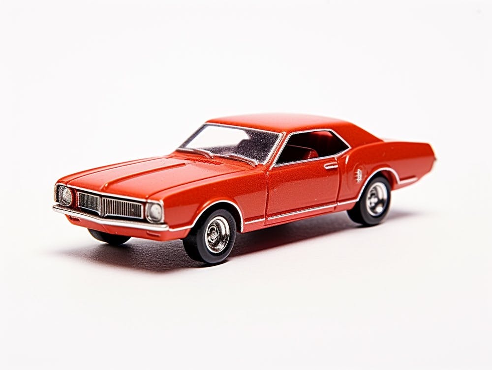 Toy Car 68 Mercury Cougar Red